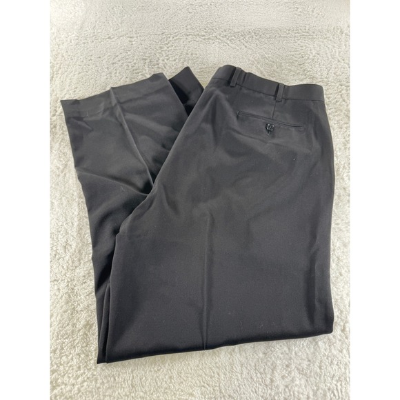Brooks Brothers Other - Brooks Brothers Madison Fit Pant Men 42x32 Black Dress Preppy Clean Work Wear